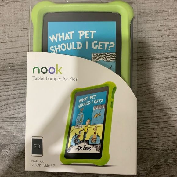 New in Box Nook Tablet Bumper/Case for kids w new screen protector - Picture 3 of 7